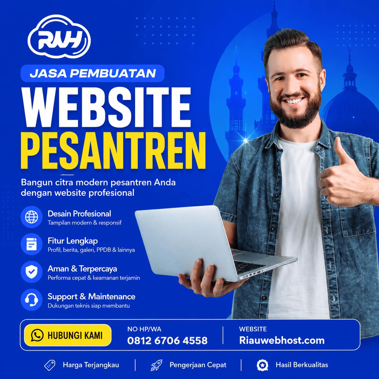 Jasa Pembuatan Website Pesantren